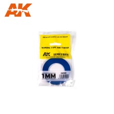 AK 1mm Masking Tape For Curves 18m