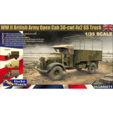 GECKO 1/35 WWII British Army Open Cab 30-cwt 4x2 GS Truck