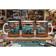 Mug US 1950 Truck  11oz Modellers United 