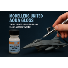 Modellers United Clear Acrylic Varnish Aqua Gloss 30ml Modellers United Clear Acrylic Varnish Aqua Gloss 30ml