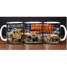 Mug Modern US Desert Humvee 11oz Modellers United 