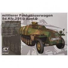 AFV Club 1/35 Mittlerer Funkpanzerwagen Sd,Kfz.251/3 Ausf.D 35S47