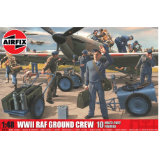 Airfix 1/48 WWII RAF Ground Crew 10 Multi Part Figures A04702