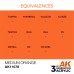 AK 3rd Gen AK11078 Medium Orange 17ml