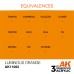 AK 3rd Gen AK11082 Luminous Orange 17ml