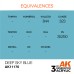 AK 3rd Gen AK11176 Deep Sky Blue 17ml