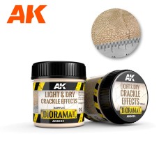AK8033 Crackle Effects Light & Dry 100ml
