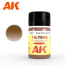 AK076 Dark Brown For NATO And Green Filter 35ml