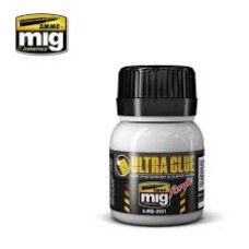 Ammo Mig 40ml Ultra Glue For Etch , Clear Parts & More MIG2031