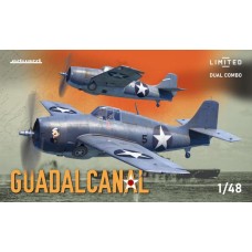 Eduard 1/48 Guadalcanal F4F-4 Wildcat Early/Late DUAL COMBO Limited Edition