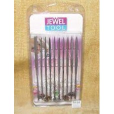 Jewel Tool Needle File set 10x Files