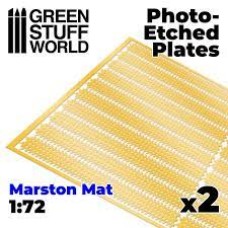 Greenstuff 1/72 Photo-Etched Marston Mat x2