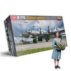 HK 1/32 B-17 Rose Of York With Figure