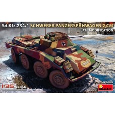 Miniart 1/35 Sd.Kfz.234/1 Schwerer Panzerspähwagen (2 cm). Late Mod