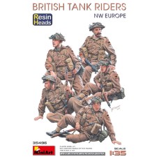 Miniart 1/35 British Tank Riders (NW Europe) 35496