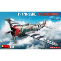 Miniart 1/48 P-47D-25RE Republic Thunderbolt Advanced Kit 48001