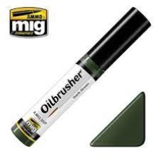 Ammo Mig Dark Green Oilbrusher MIG 3507