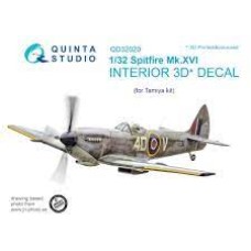 Quinta QD32020 1/32 Spitfire Mk.XVI 3d-Printed  Interior Decal
