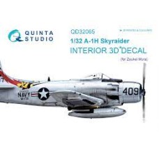 Quinta QD32065 1/32 A-1H Skyraider 3d-Printed  Interior Decal