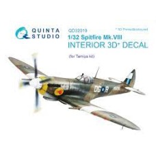 Quinta QD32019 1/32 Spitfire Mk.VIII 3d-Printed  Interior Decal