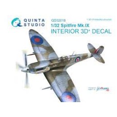 Quinta QD32018 1/32 Spitfire Mk.IX 3d-Printed  Interior Decal