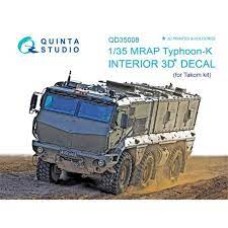 Quinta QD35008 1/35 MRAP Typhoon-K 3d-Printed  Interior Decal