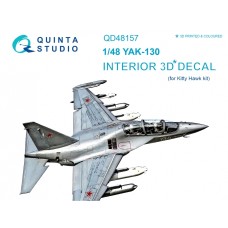 Quinta QD48157 1/48 Yak-130 3d-Printed  Interior Decal