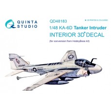 Quinta QD48183 1/48 KA-6D Tanker Intruder 3d-Printed  Interior Decal
