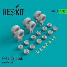 Reskit RS35-0010 1/35 H-47 Chinook wheels set