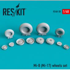 Reskit RS48-0038 1/48 Mi-8 (Mi-17) wheels set