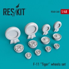 Reskit RS48-0268 1/48 F-11 Tiger wheels set