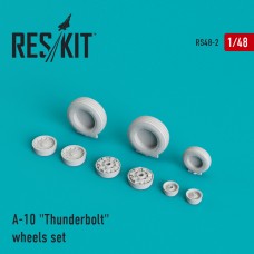 Reskit RS48-0002 1/48 Fairchild A-10A/A-10B/A-10C "Thunderbolt" wheels set