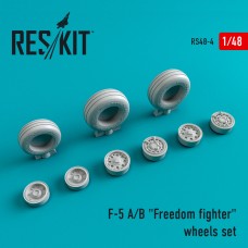 Reskit RS48-0004 1/48 Northrop F-5A/F-5B "Freedom fighter" wheels set