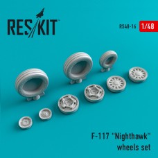 Reskit RS48-0016 1/48 Lockheed F-117 "Nighthawk" wheels set