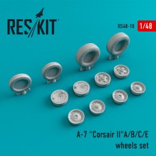 Reskit RS48-0018 1/48 Vought A-7A/A-7B/A-7C/A-7E "Corsair II wheels set