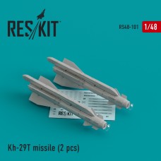 Reskit RS48-0101 1/48 Kh-29T (AS-14B 'Kedge) missile (2 pcs)