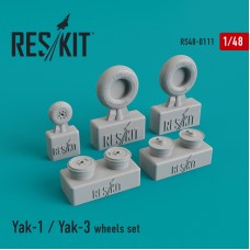 Reskit RS48-0111 1/48 Yakovlev Yak-1 / Yak-3 wheels set