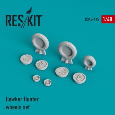 Reskit RS48-0115 1/48 Hawker Hunter F.6 wheels set