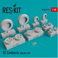 Reskit RS48-0116 1/48 BAC/EE Canberra wheels set