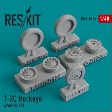 Reskit RS48-0124 1/48 North-American T-2C Buckeye wheels set 