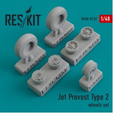 Reskit RS48-0132 1/48 BAC Jet Provost Type 2 wheels set