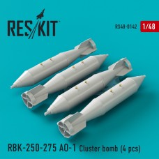 Reskit RS48-0142 1/48 RBK-250-275 AO-1 Cluster bomb (4 pcs) 