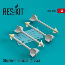 Reskit RS48-0147 1/48 Shafrir-1 missile (4 pcs)