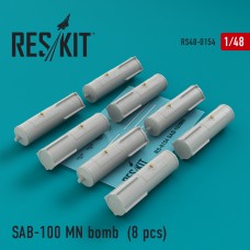 Reskit RS48-0154 1/48 SAB-100 MN bomb (8 pcs)
