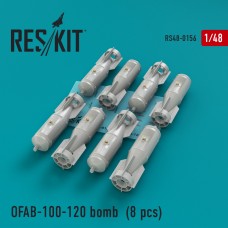 Reskit RS48-0156 1/48 OFAB-100-120 bomb (8 pcs)
