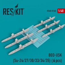 Reskit RS48-0160 1/48 BDZ-USK Racks (6 pcs) 