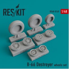 Reskit RS48-0169 1/48 Douglas B-66 Destroyer wheels set