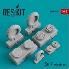 Reskit RS48-0181 1/48 Sukhoi Su-7 wheels set