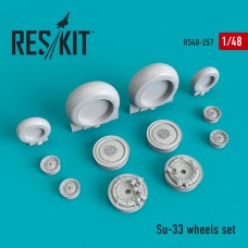 Reskit RS48-0257 1/48 Sukhoi Su-33 wheels set