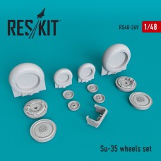 Reskit RS48-0269 1/48 Sukhoi Su-35 wheels set